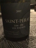Les Vins de Vienne - Cuilleron-Gaillard-Villard Lieu-Dit Les Faures Saint-Péray