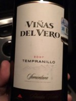 Viñas del Vero Tempranillo