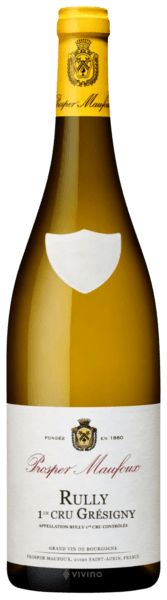 Prosper Maufoux Rully 1er Cru 'Grésigny'