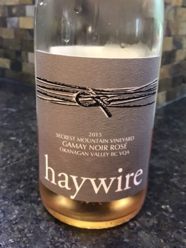 Haywire Secrest Mountain Vineyard Gamay Noir Rosé | Vivino US