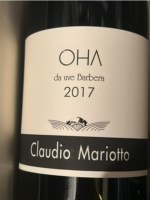 Claudio Mariotto OHA da Uve Barbera