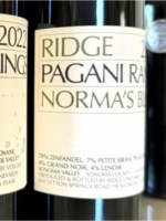Ridge Vineyards Pagani Ranch Norma’s Block
