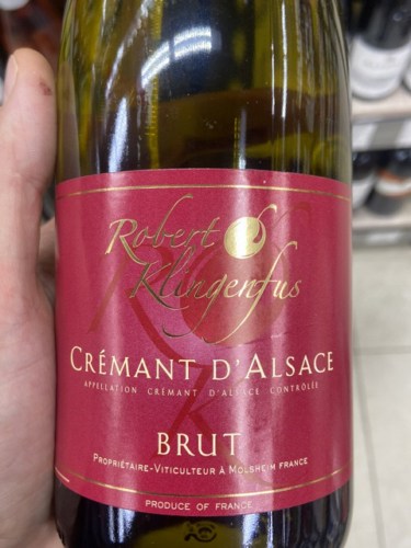 Robert Klingenfus Crémant d'Alsace Brut | Vivino Canada