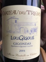 Château du Trignon LouGigous Gigondas