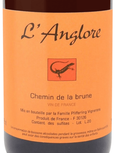 L'Anglore - Eric Pfifferling Chemin de la Brune | Vivino English