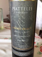 Piattelli Limited Production Barrel Select Malbec