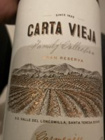 Carta Vieja Family Collection Gran Reserva Carmenére