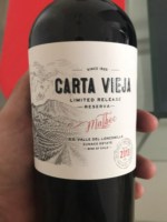 Carta Vieja Malbec Limited Release