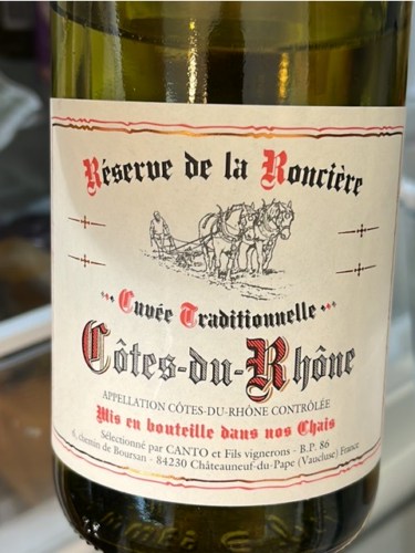 Domaine de la Roncière Réserve de La Roncière Cuvée Traditionnelle ...