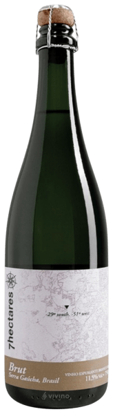 Espumante 7 Hectares Branco Brut Brasil Blend 750ml