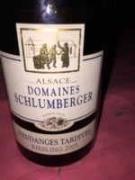 Domaines Schlumberger Riesling Alsace Vendanges Tardives