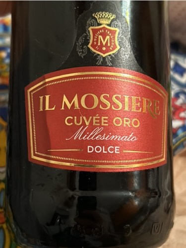 Il Mossiere Cuvée Oro Millesimato Dolce | Vivino US