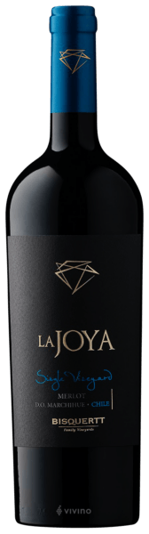 Bisquertt Family Vineyards La Joya Single Vineyard Merlot