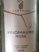 Karanika Xinomavro Unfiltered Dry Rosé