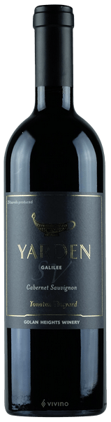 Golan Heights Winery Yarden Yonatan Vineyard Cabernet Sauvignon