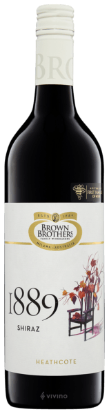 Brown Brothers 18 Eighty Nine Shiraz