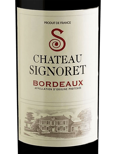 Château Signoret Bordeaux | Vivino English