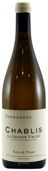 Patrick Piuze La Grand Vallée Chablis