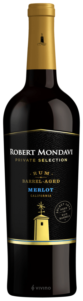 Robert Mondavi Private Selection Vint Aged in Rum Barrels Merlot