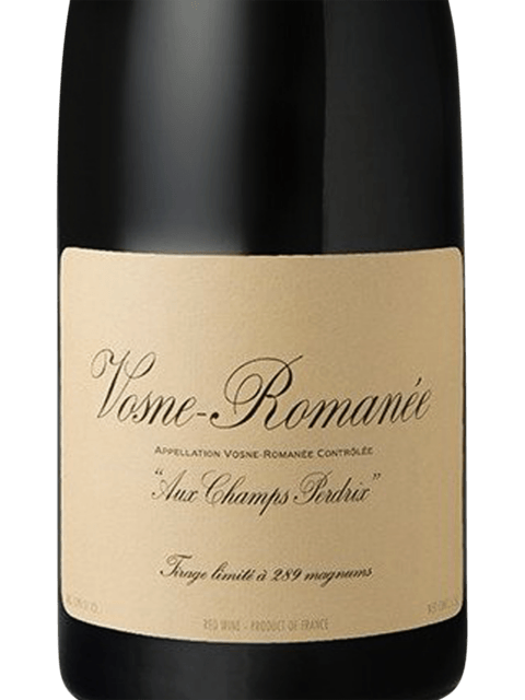 Domaine de la Vougeraie Vosne-Romanée 'Aux Champs Perdrix Domaine de la Vougeraie Vosne-Romanée 'Aux Champs Perdrix