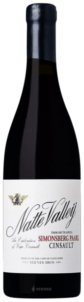 Natte Valleij Simonsberg-Paarl Cinsault