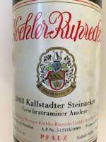 Koehler-Ruprecht Kallstadter Steinacker Gewürztraminer Auslese