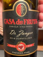 Casa de Fruta Dr Zanger Dornfelder
