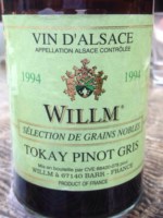 Willm Tokay Pinot Gris Sélection de Grains Nobles