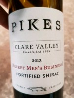 Pikes Secret Men's Business Fortified Shiraz