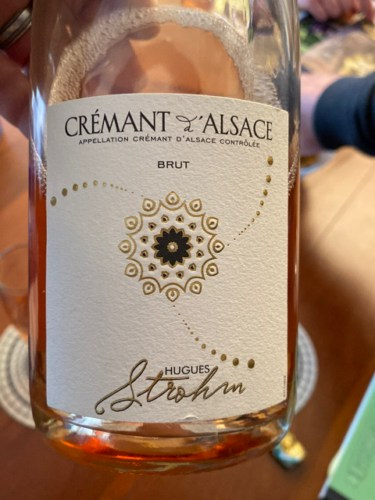 Hugues Strohm Crémant d'Alsace Brut Rosé | Vivino US