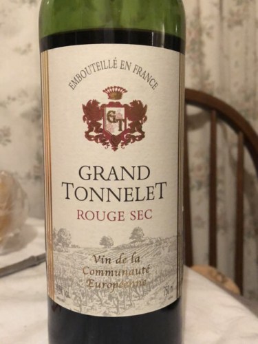 Grand Tonnelet Rouge Sec | Vivino US
