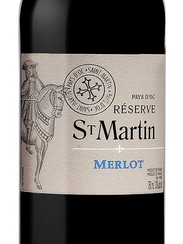 Réserve St. Martin Merlot | Vivino
