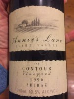 Annie's Lane Contour Vineyard Shiraz