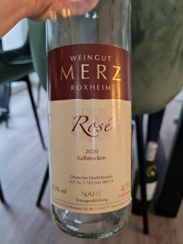 Weingut Merz Rosé Halbtrocken | Vivino US