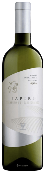 Santa Maria La Palma Papiri Vermentino di Sardegna