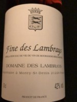 Domaine des Lambrays Morey-Saint-Denis Fine des Lambrays