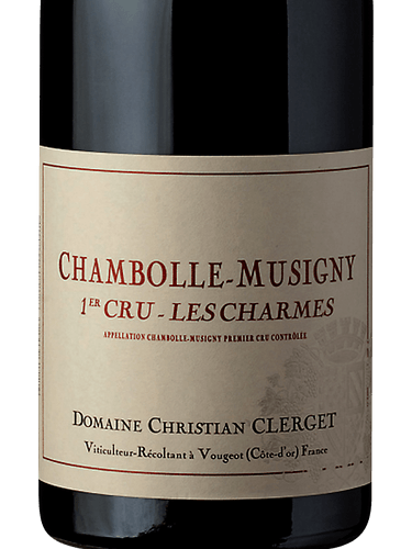Domaine Christian Clerget Chambolle-Musigny 1er Cru 'Les Charmes