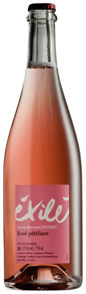 Lise and Bertrand Jousset Exilé Rosé Pétillant