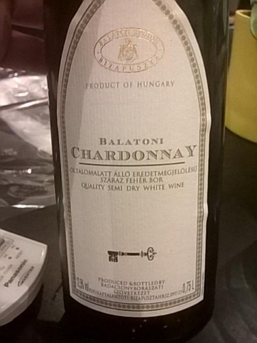 Balatoni Chardonnay Badacsony Semi Dry | Vivino Australia