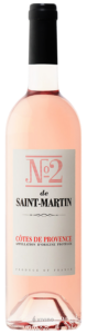 Château de Saint Martin No 2 de Saint-Martin Côtes de Provence Rosé N.V.
