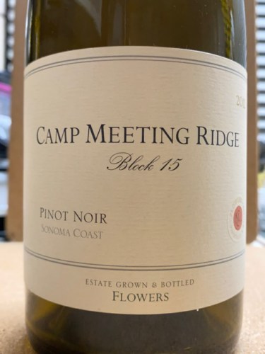 Flowers Camp Meeting Ridge Vineyard Block 15 Pinot Noir | Vivino