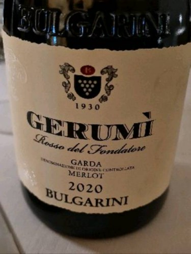 Bulgarini Gerumì Merlot | Vivino US