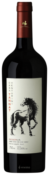 Vinho Casa Venturini Tinto Seco Brasil Reserva Tannat 2022 750ml