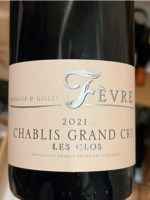 Domaine Nathalie et Gilles Fevre Chablis Grand Cru 'Les Clos'