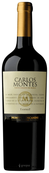 Vinho Montes Toscanini Tinto Seco Uruguai Carlos Montes Tannat 2022 750ml