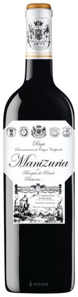 Marqués de Riscal Manizuria Rioja Reserva