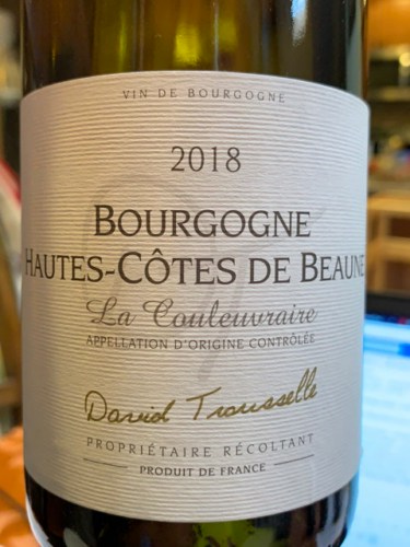 La Couleuvraire Bourgogne Hautes-Côtes de Beaune