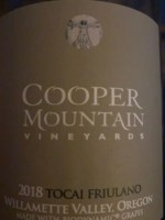 Cooper Mountain Tocai Friulano