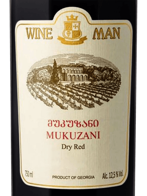 Wine Man Мукузани (Mukuzani Dry Red) | Vivino English