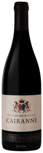 Camille Cayran Les Templier de Cayran Cuvée Prestige Cairanne